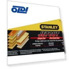 Stanley ножовка по дереву "jet-cut" с мелким закаленным зубом 11 х 450mm (2-15-595)