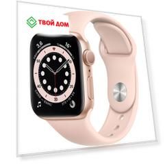 Смарт-часы Apple Watch Series 6 40 мм золотой MG123RU/A
