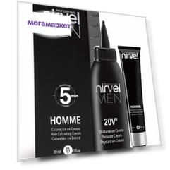 Комплект MEN для окрашивания волос NIRVEL PROFESSIONAL G7 светло-серый homme 2*30 мл