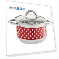 Кастрюля WEBBER BE-177/2 из нерж стали со стеклянной крышкой (d=20; 4,0 л) (6)