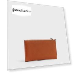 Stradivarius Клатч В Стиле Пэчворк С Декоративными Деталями Женская Коллекция Цвет Светлой Верблюжьей Шерсти 103