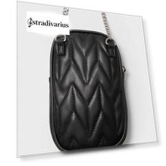 Stradivarius Сумка Для Смартфона С Плечевым Ремнем Женская Коллекция Черный 103