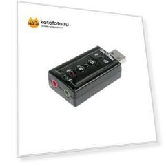 Звуковая карта USB TRUA71 (C-Media CM108) 2.0