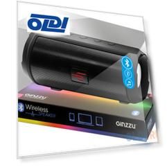 Беспроводная BT-Колонка GiNZZU® GM-894B, bluetooth, 2x3W/1.2Ah/TF/USB/AUX/FM