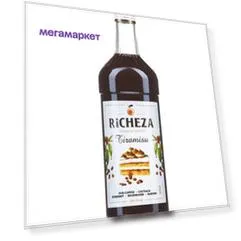 Сироп для кофе и коктейлей Тирамису 1 литр, RICHEZA