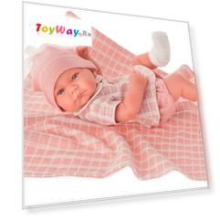 Кукла-младенец – Дафна в розовом, 42 см