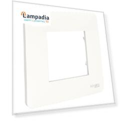 NU200218 Рамка Unica Studio Белый 1-постовая Schneider Electric