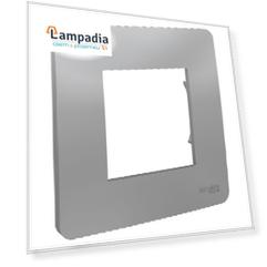 NU200230 Рамка Unica Studio Алюминий 1-постовая Schneider Electric