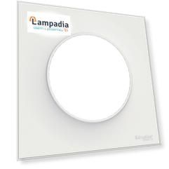 S52P803 Рамка Odace Белый 1-постовая Schneider Electric