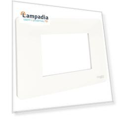 NU210318 Рамка Unica Modular Белый 3-модульная-постовая Schneider Electric