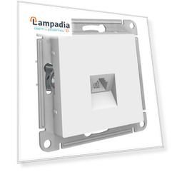 ATN000181 Atlasdesign Розетка телефонная RJ11, механизм, Белый Schneider Electric