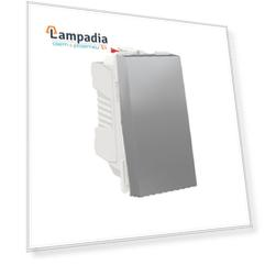 NU310130 Выключатель 1-клавишный, сх. 1 10 AX, 250 В, 1 Модуль, Алюминий Schneider Electric