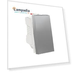 NU310630 Выключатель 1-клавишный, кнопочный, сх. 1 10 A, 1 мод, Алюминий Schneider Electric