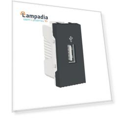 NU342954 USB-коннектор, 1 Модуль, Антрацит Schneider Electric