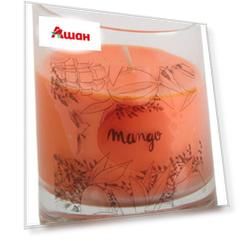 Свеча ароматизированная Actuel Манго, 9х8 см Свеча ароматизированная Actuel Манго, 9х8 см