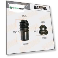 Пыльники стоек универсальные "Masuma", отбойник D=12, H=47