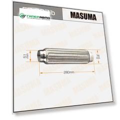 Гофра глушителя "MASUMA"  51x280 усиленная