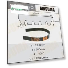 Ремень ручейковый "Masuma" 5PK-1190