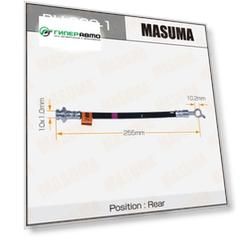 Шланг тормозной MASUMA N-  /rear/  QASHQAI J10E RH