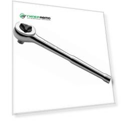Трещотка SATA, под квадрат 3/8", длина 200мм, арт. 12901