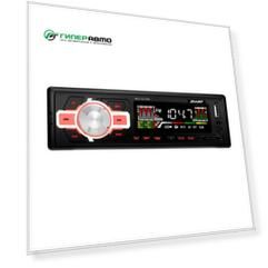 Автомагнитола SWAT MEX-1021UBA, 1 DIN, USB/AUX/SD, 2х35Вт, красная подсветка
