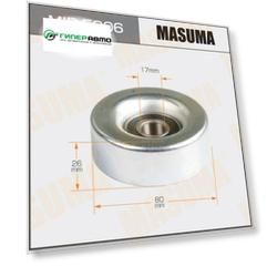 Ролик обводной ремня привода навесного оборудования MASUMA, L13.L15