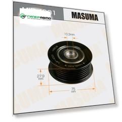Ролик обводной ремня привода навесного оборудования MASUMA,