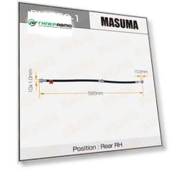 Шланг тормозной MASUMA N-  /rear/  ALMERA N16E RH