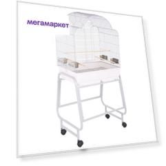 Клетка для малых и средних птиц MONTANA Memphis II, светло-серая