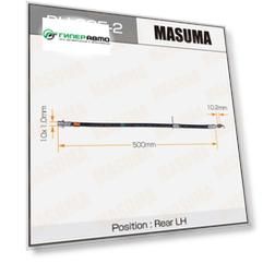 Шланг тормозной "Masuma" T-  /rear/  Camry, Vista CV30, ##V32,  CV40, SV41 LH