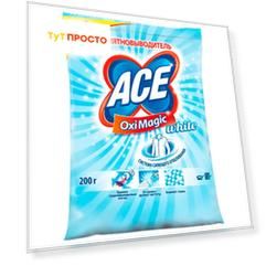 Пятновыводитель ACE 200г оксимэджик уайт