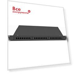 Стоечный оптический кросс TopLan КРС-Top-1U-24SC/DLC-BK