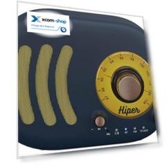 Портативная акустика HIPER RETRO S Deep Blue H-OT4