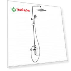 Душевая стойка с тропическим душем и смесителем Tokito TOK-RAI-1014