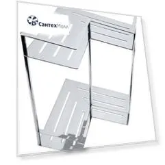 Полка угловая 24x24 см Bemeta Cytro 146208222