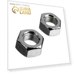 Гайка шестигранная Tundra krep, DIN 934, М12, оцинк., 5 кг (336 шт.)