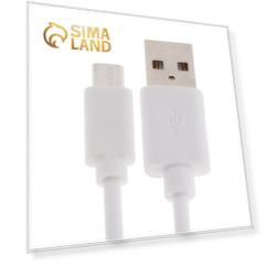 Кабель Belsis, microUSB - USB, 1.8 А, 1.2 м, белый