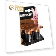 Батарейка алкалиновая Duracell Basic, C, LR14-2BL, 1.5В, блистер, 2 шт. Батарейка алкалиновая Duracell Basic, C, LR14-2BL, 1.5В, блистер, 2 шт.