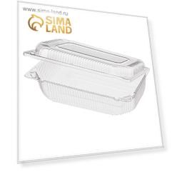 Контейнер-ракушка РК-21 (Т) (М), прямоугольный, размер 20,6 x 13 x 6 см