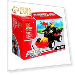 Конструктор «Пожарная охрана», 27-36 деталей, МИКС