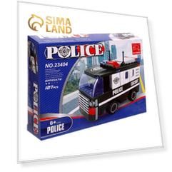 Конструктор «Полицейский броневик», 127 деталей