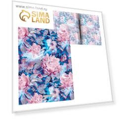 Папка с пружинным скоросшивателем А4, 550 мкм, корешок 17 мм, ErichKrause Misty Flowers, до 150 листов, с рисунком