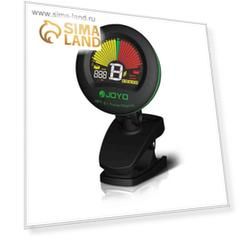 Метроном-тюнер JOYO JMT-01 Clip-on Tuner/Metronome  с цветным дисплеем, круглый