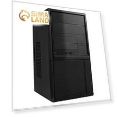 Корпус LinkWorld 727-21 (2) IRU, без БП, mATX, Mini-Tower, черный