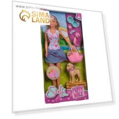 Кукла «Штеффи», прогулка с питомцами, 29 см Кукла «Штеффи», прогулка с питомцами, 29 см