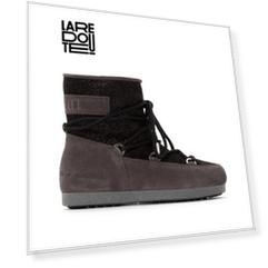 Сапоги F.Side Low Suede Glitter