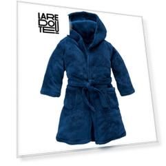 Халат с капюшоном, 2-12 лет