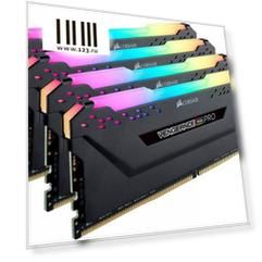 Память DDR4 4x16Gb 3200MHz Corsair CMW64GX4M4C3200C16 RTL PC4-25600 CL16 DIMM 288-pin 1.35В