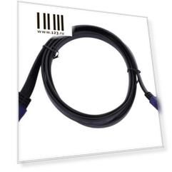 Кабель Telecom CG540D-3M HDMI 3.0м v1.4 W/Ethernet/3D плоский