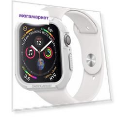 Чехол Spigen Rugged Armor (061CS24482) для Apple Watch series 4 40 mm (White)